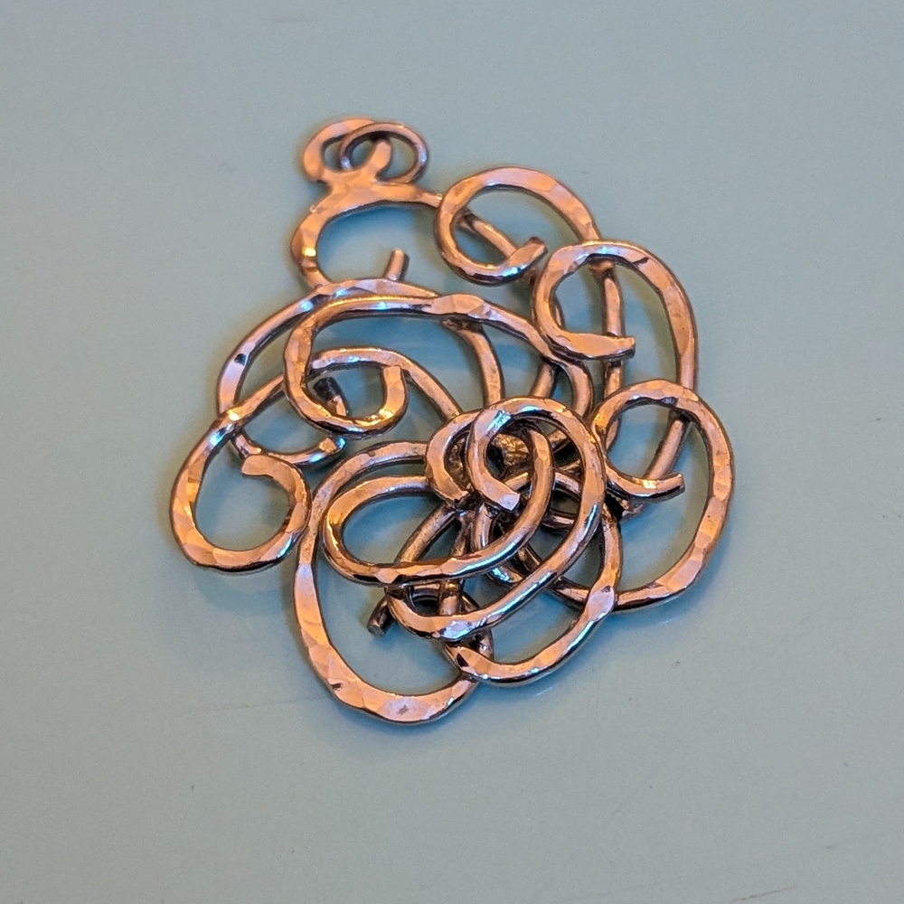 Never Ending Story Sterling Silver Pendant